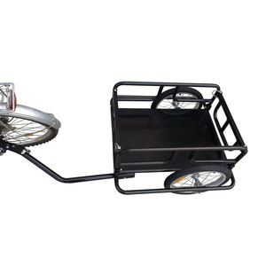Rimorchio per Bicicletta per Trasporto e Stoccaggio di Bagagli, <span class=keywords><strong>Carrello</strong></span> Cargo per Ciclismo e Campeggio - Product Image 1