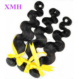 Envío rápido 8A Garde 100% Extensión Del Pelo Humano Peruano Virginal Barato Teje la Onda Del Cuerpo Del Pelo de la Trama - Product Image 3