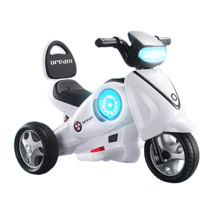 Tricycle électrique en plastique pour enfants, matériel de sécurité pour conduite sur la voiture, bicyclette électrique - Product Image 3
