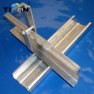โปรไฟล์เหล็กชุบสังกะสีสำหรับการติดตามกระดุมโลหะยิปซั่ม - Product Image 5