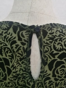 Velour Tops and Clothing <strong>Middle</strong>-<strong>aged</strong> and Elderly <strong>Women</strong> <strong>Blouses</strong> &amp; Tops Shirt / <strong>Blouse</strong> <strong>for</strong> <strong>Women</strong> Floral Pattern OEM Service Custom - Product Image 3