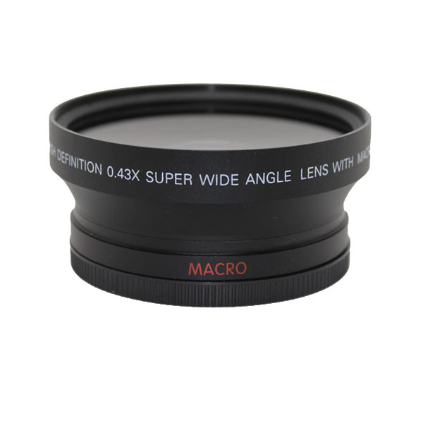 For canon 5d Mark Iii Camera Converter Lens 0.43x 72mm Wide Angle Lens