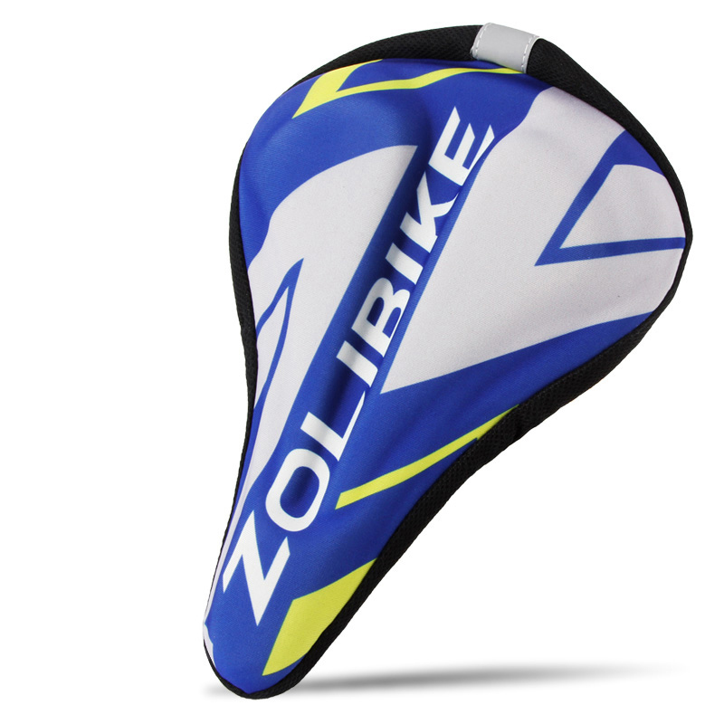 ZOLi Z3203 аксессуары для оборудования для верховой езды Горный Дорожный велосипед 3D Силиконовый утолщенный удобный декоративный чехол для подушки