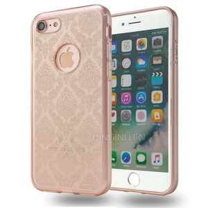 Estilo Popular <span class=keywords><strong>de</strong></span> la flor patrón láser talla cubierta del teléfono móvil para el iphone 7 tpu caso <span class=keywords><strong>de</strong></span> la contraportada - Product Image 3