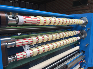 Masking Tape Giấy Jumbo Cuộn Xả Băng Tua Máy - Product Image 3