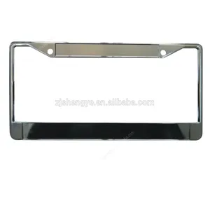 High Quality Customized Plastic License Plate Holder Car License Plate Cover Black License Plate Frame