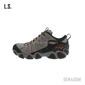 Scarpe da Trekking di Alta Qualità per Uomo, Stivali da Arrampicata <span class=keywords><strong>Grigi</strong></span> Antiscivolo, Scarponi da Escursionismo a Taglio Basso con Resistenza allo Scivolamento - Product Image 1