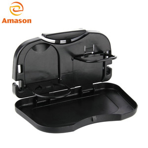Asiento trasero para coche, bandeja plegable para comida y bebida, soporte para bebidas, asiento trasero para coche, escritorio - Product Image 2