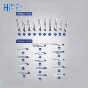 شفرات جراحية معقمة من الفولاذ المقاوم للصدأ والفولاذ الكربوني - Product Image 4