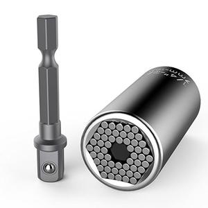 Douilles universelles professionnelles 7mm-19mm, outils, cadeaux pour <span class=keywords><strong>homme</strong></span>, mari, père, <span class=keywords><strong>bricoleur</strong></span>, femme - Product Image 2