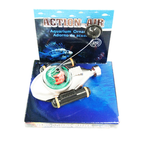 Coffre au trésor En Forme <span class=keywords><strong>Aquarium</strong></span> Air <span class=keywords><strong>Action</strong></span> Ornement Fish Tank Aquascaping Décor - Product Image 2