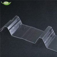 Hojas de techo de plástico corrugado de color pvc