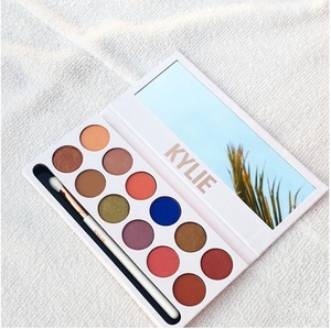 Kylie <span class=keywords><strong>jenner</strong></span> al por mayor paleta de sombra de ojos 12 colores con cepillo y polvo - Product Image 5