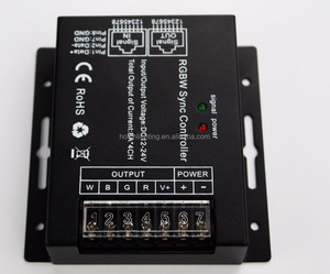 8A * 4CH 768W sz600 công suất cao đầy màu sắc RGB + W có dây đồng bộ điều khiển RJ45 RF LED RGBW điều khiển - Product Image 6