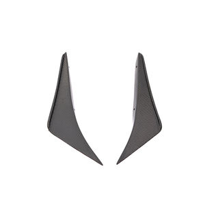 คาร์บอนไฟเบอร์ด้านหน้า Canards กันชน Fins สำหรับ <span class=keywords><strong>Ford</strong></span> <span class=keywords><strong>Mustang</strong></span> GT Shelby GT350R Coupe 2ประตู15-17 - Product Image 5