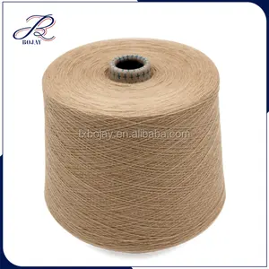 2017 Hot Sale Combed Cotton Merino Wool Blended Yarn 28NM/2 Dyed on Cone Yarn for Knitting and Weaving