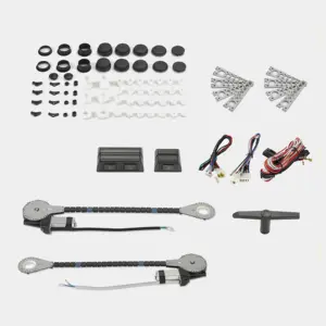 12 V Universal Car Power Window 2 Pintu Listrik Konversi Kit