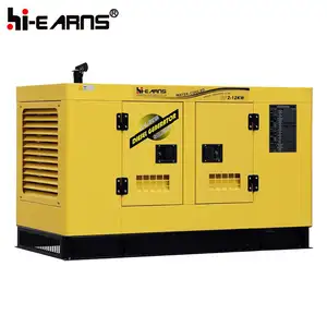 Hiearns 12kvaサイレント発電機家庭用15kwポータブルディーゼル発電機