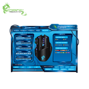 Stock Ergonomic Design Turbo Fire Button DPI Adjustment 5D Customized Functions 6 Colors Led Gaming Mouse - Product Image 4