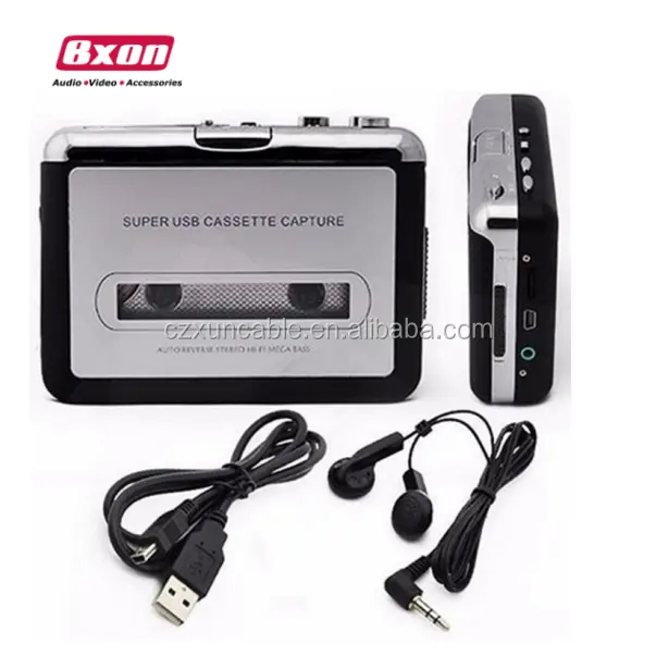 Tape to PC USB Cassette and MP3 CD Converter Capture Digital Audio Music Player