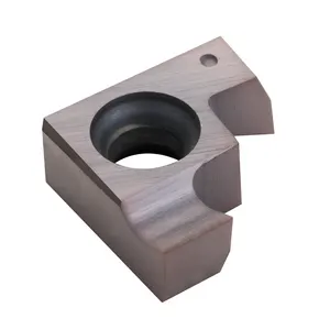 GER100-005A Alta Qualidade Cnc Carboneto de Ferramenta de Corte Torno Interno Grooving Inserções