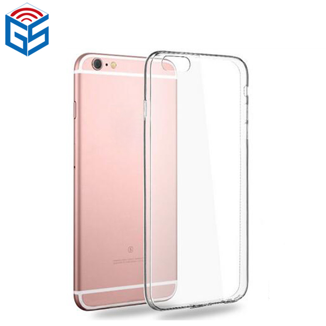 For Iphone 6 6S Ultra Thin Clear Mobile Phone Soft Gel TPU Case Cover