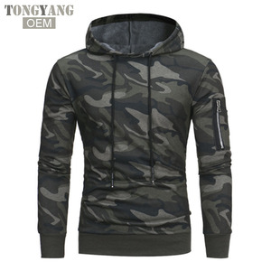 <span class=keywords><strong>Felpe</strong></span> con cappuccio TONGYANG uomo 2018 <span class=keywords><strong>felpe</strong></span> con cappuccio da uomo di nuova moda Hombre Hip Hop felpa con cappuccio mimetica di <span class=keywords><strong>marca</strong></span> Casual - Product Image 3
