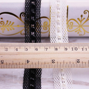 Vente en gros de perles de travail à la main maille élastique coupe de dentelle pour accessoire de bijoux - Product Image 2