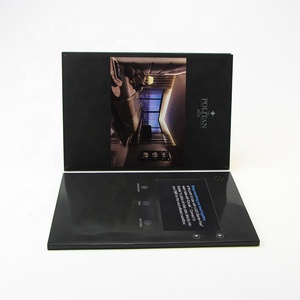 Cartes de vœux de Noël numériques, cartes de visite numériques, <span class=keywords><strong>magazine</strong></span> vidéo personnalisé avec écran LCD de 7 pouces - Product Image 2