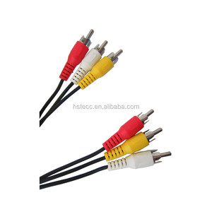 Xerxes <span class=keywords><strong>RCA</strong></span> audio video cable de extensión 3 <span class=keywords><strong>RCA</strong></span> macho 6 pies - Product Image 4