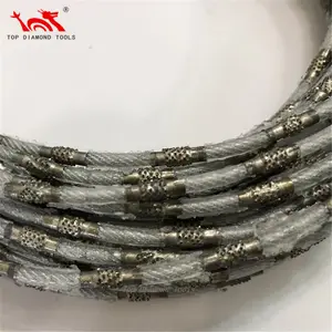 Diameter 8.8ミリメートルDiamond Wire Saw Rope For Granite Marble Stone Cutting And Profiling