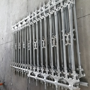 Conception <span class=keywords><strong>de</strong></span> garde-corps en fer forgé, panneau <span class=keywords><strong>de</strong></span> <span class=keywords><strong>balcon</strong></span> <span class=keywords><strong>de</strong></span> jardin en acier galvanisé, clôture métallique - Product Image 3