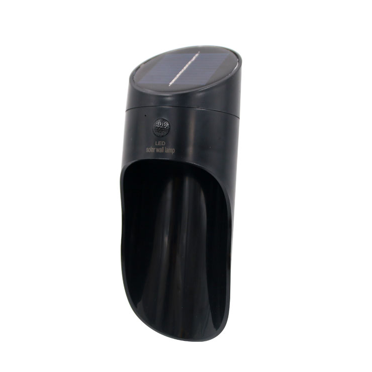 Открытый Солнечный настенный точечный теплый свет водонепроницаемый светодиодный сенсорный светильник садовые настенные светильники