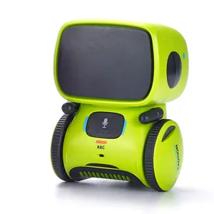 Robot de juguete educativo interactivo para niños y adultos, Robot de juguete de plástico con comandos de voz de alta calidad, educativo, para caminar, ABS CN;GUA