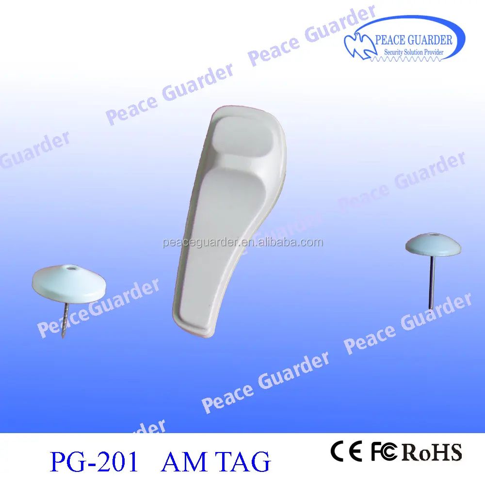 AM SUPER Hard Tag 58KHz Security Tags For Clothing EAS Security PG-201