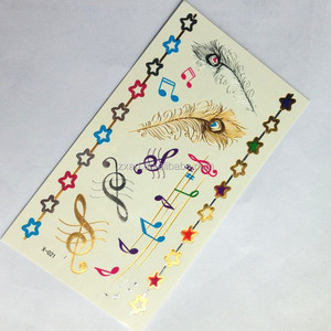 Beauté Autocollant Enfants Éléphant de Bande Dessinée Conception Temporaire <span class=keywords><strong>Tatouage</strong></span> - Product Image 5