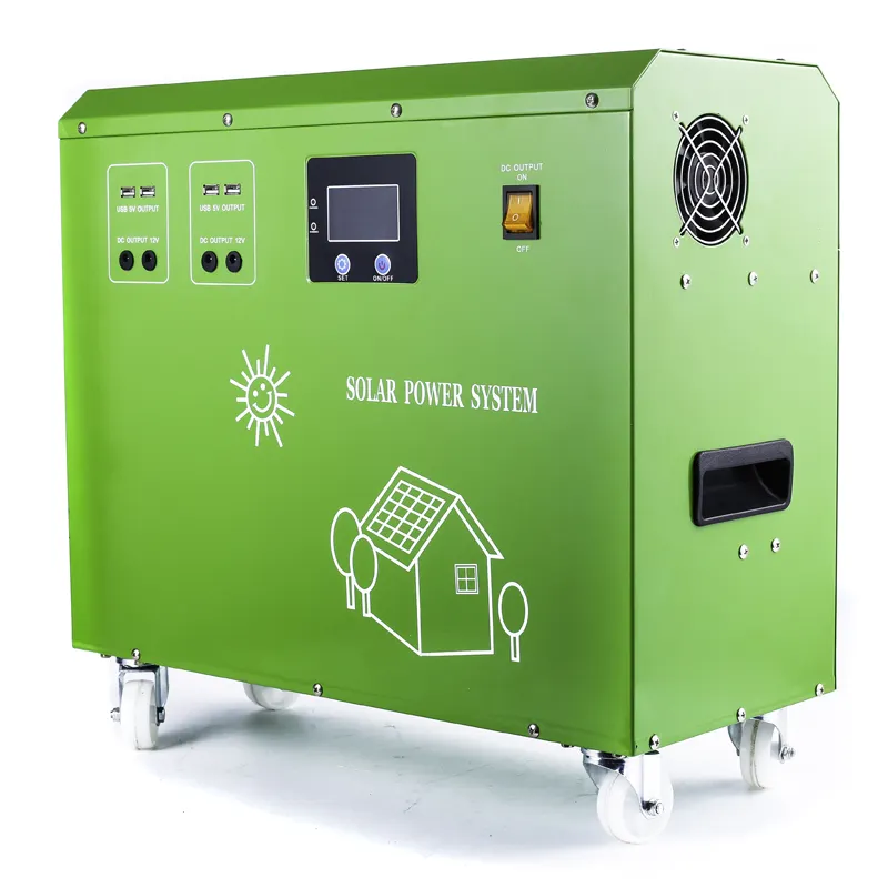 Shinefar 1kw 3kw 5kw Off Grid Zonne-energie Systeem Hybrid Met Batterij