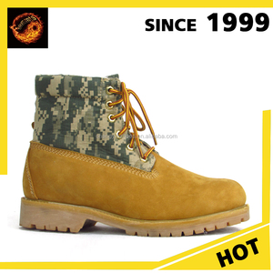 Chine gros de haute qualité travail en cuir Nubuck hommes cheville bottes chaussures de sécurité rocklander prix - Product Image 5