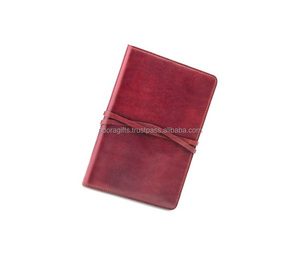 Cubierta de cuero personalizada, planificador A5, alta calidad, duradera, marca ADORA, cubierta Lisa a todo color para reunión, regalo de recuerdo - Product Image 1