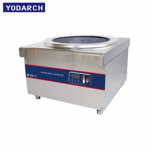 Lớn Tuyệt Vời Chải Thép Không Gỉ Đơn 10000W Thương Mại Cảm Ứng Bảng Top <span class=keywords><strong>Cooker</strong></span> Cooktop - Product Image 2