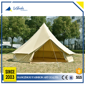 Económico familia camping lona circular única tienda de campana - Product Image 3