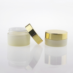 30g vide bouchon à vis pot récipient de crème cosmétique en plastique de luxe pot de crème - Product Image 3