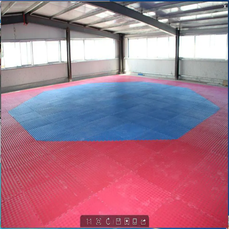 Exercise Martial Arts Taekwondo Octagon Mat For Competition