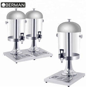 <span class=keywords><strong>Distributeur</strong></span> de jus en acier inoxydable, équipement de restauration pour enfants, machines à jus, 1 tête, <span class=keywords><strong>verre</strong></span>, boissons - Product Image 5
