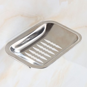 Economico Della Parete Appeso Accessori Per il Bagno Rettangolare Finitura Lucida Rapido Drenaggio di Sapone In Acciaio Inox Piatto Piatto Cremagliera - Product Image 2