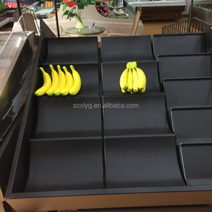 XLW espositore per frutta in plastica morbida di alta qualità a 2 livelli per espositore a Banana - Product Image 2