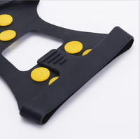 Crampons de glace en silicone légers unisexes crampons de glace d'hiver pour chaussure