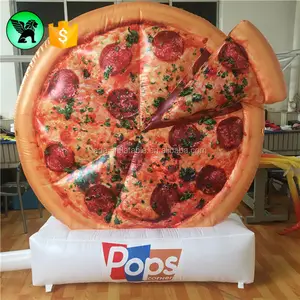 2メートルHigh Oxford Pizza Advertising Inflatable Customized Inflatable Pizza For Advertising A2850