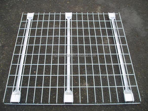 Étagère en treillis métallique en forme de <span class=keywords><strong>U</strong></span> pour rayonnage à palettes sélectif, construction en acier avec protection contre la corrosion et haute capacité - Product Image 4