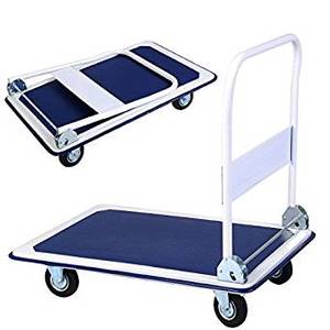 Chariot <span class=keywords><strong>à</strong></span> plate-forme pour camion, chariot pliable, robuste, capacité de 150KG - Product Image 2